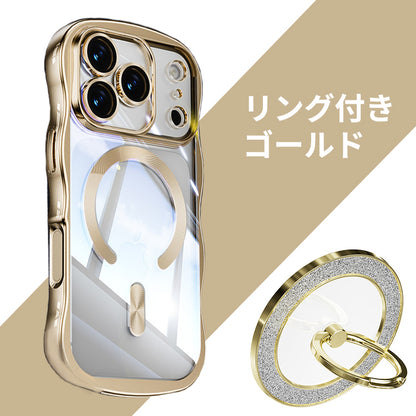 【なみなみ高級感】iPhone ケース MagSafe対応