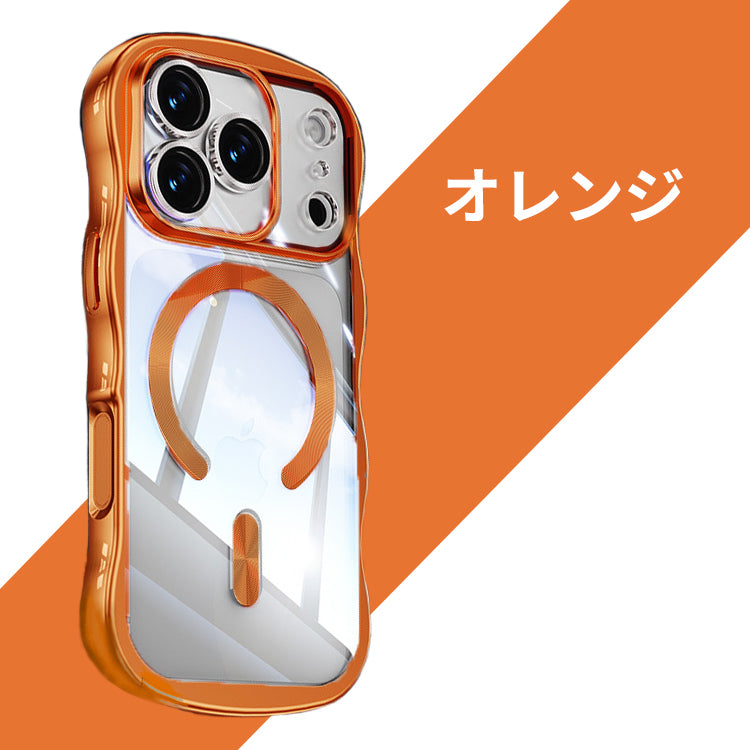 【なみなみ高級感】iPhone ケース MagSafe対応