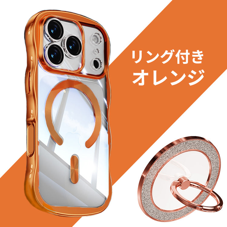 【なみなみ高級感】iPhone ケース MagSafe対応