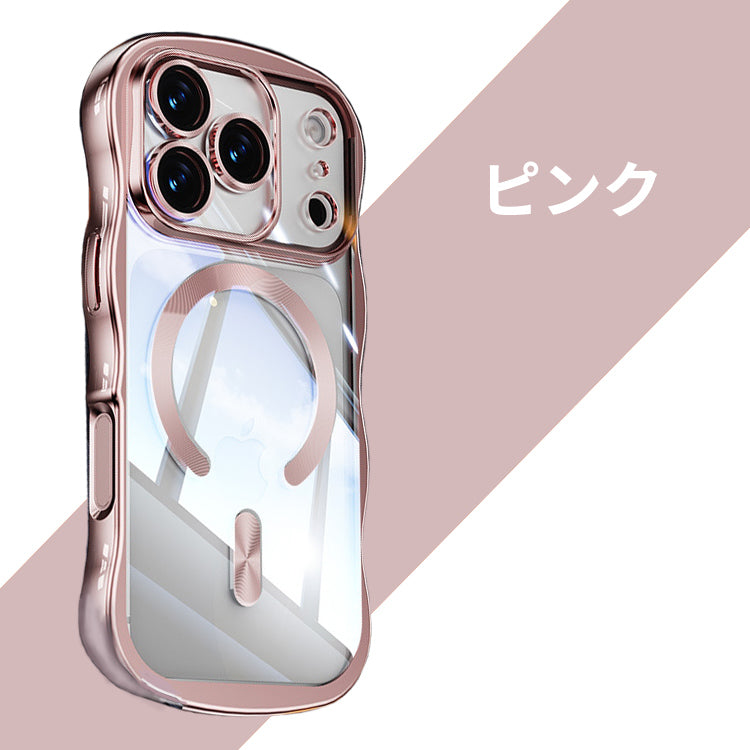 【なみなみ高級感】iPhone ケース MagSafe対応