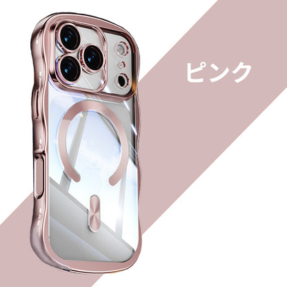 【なみなみ高級感】iPhone ケース MagSafe対応