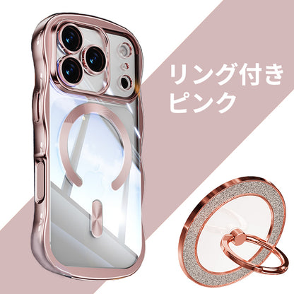 【なみなみ高級感】iPhone ケース MagSafe対応