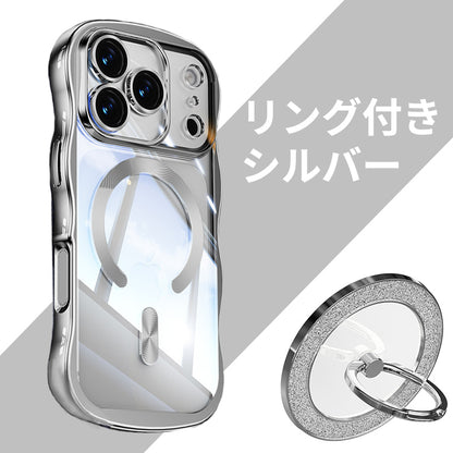 【なみなみ高級感】iPhone ケース MagSafe対応