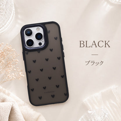 【大人&可愛い】Heart Dot iPhoneケース MagSafe対応