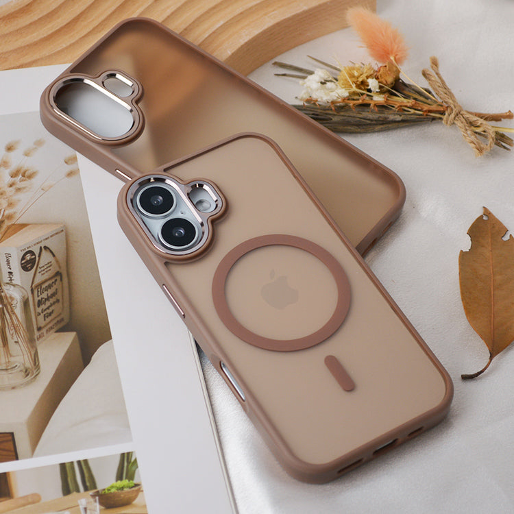 【マットで上品な質感】Metal-Hole iPhoneケース MagSafe対応