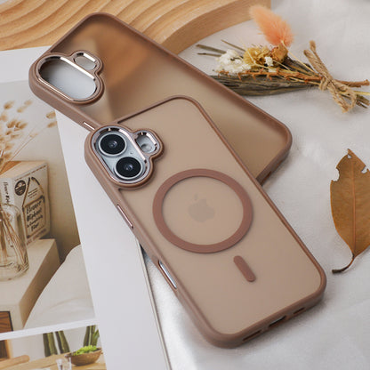 【マットで上品な質感】Metal-Hole iPhoneケース MagSafe対応