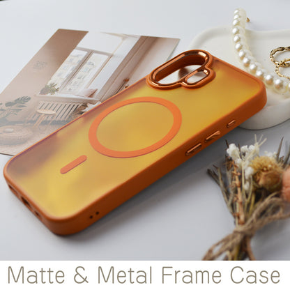 【マットで上品な質感】Metal-Hole iPhoneケース MagSafe対応