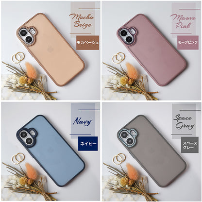 【マットで上品な質感】Metal-Hole iPhoneケース MagSafe対応