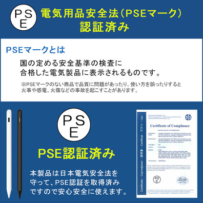 【ワイヤレス充電+Type-C急速充電】タッチペン iPad ペンシル スタイラスペン 極細 iPad A16 第11世代 9876 第10世代 iPad Air Pro 11インチ 13インチ M5 M4 M3 M2 iPad Air5 Air4 mini7 パームリジェクション 磁気吸着 途切れ/遅延/ズレ/誤操作防止