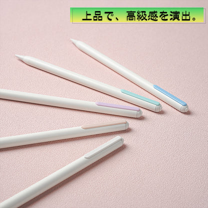 【傾き感知/残量表示】タッチペン iPad ペンシル スタイラスペン 極細 iPad A16 第11世代 9876 第10世代 iPad Air Pro 11インチ 13インチ M5 M4 M3 M2 iPad Air5 Air4 mini6 mini7 Type-C急速充電 パームリジェクション 途切れ/遅延/ズレ/誤操作防止