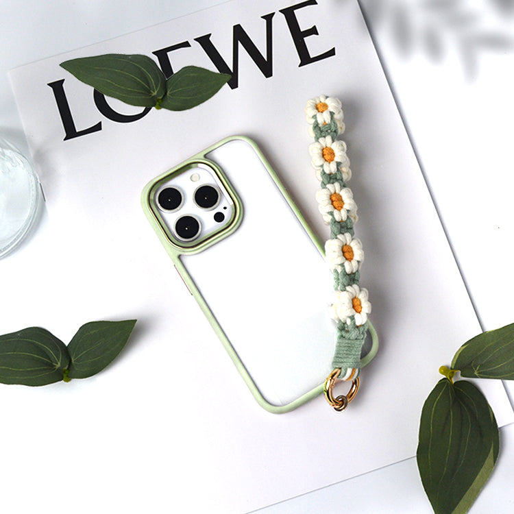 【 ハンドストラップ フラワー手編み】スマホストラップ 花 ハンドストラップ 花柄 ハンド ストラップ フラワー編み スマホ ストラップ 手首 ペンラストラップ ペンライト ストラップ ホルダー 手作り ハンドメイド 韓国 おしゃれ かわいい SNS 人気