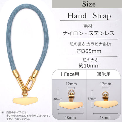 ハンドストラップ スマホ ホルダーセット iFace対応 付けたまま同時充電 スマホストラップ ハンド ストラップ 手首 ナイロン 携帯ストラップ ストラップホルダー 腕掛け ショート スマホ ストラップ 落下防止 推し活SNS人気 韓国 おしゃれ かわいい