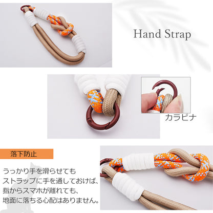 【猫型ホルダー付き】ハンドストラップ スマホ ホルダーセット 付けたまま同時充電 スマホストラップ ハンド スマホ ストラップ 手首 ナイロン 携帯ストラップ ストラップホルダー 腕掛け ショート 落下防止 猫耳 ねこ SNS人気 韓国 おしゃれ かわいい