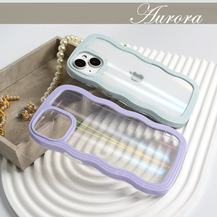 iPhone17 ケース iPhone16e iPhone16 ケース iPhone14 iPhone15 ケース iPhone12 iPhone13 mini ケース iPhone17 Air Pro Max Plus ケース iPhone SE 第3世代 iPhone11 iPhoneケース クリア インナーシート ホログラム オーロラ キラキラ カスタマイズ アレンジ かわいい